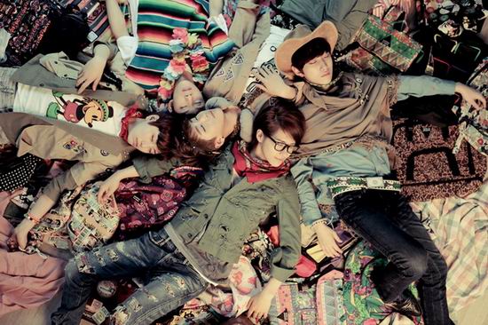 Korean Big Five in Bangkok B1A4
