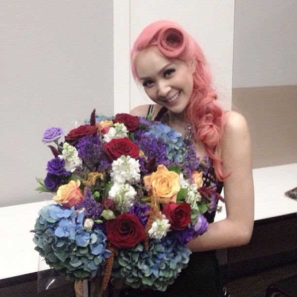 ผมสีชมพู