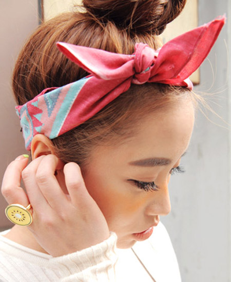 แฟชั่นผ้าโพกผม