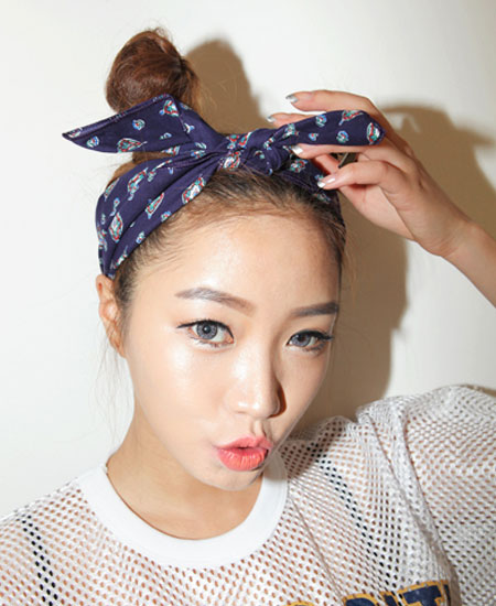 แฟชั่นผ้าโพกผม