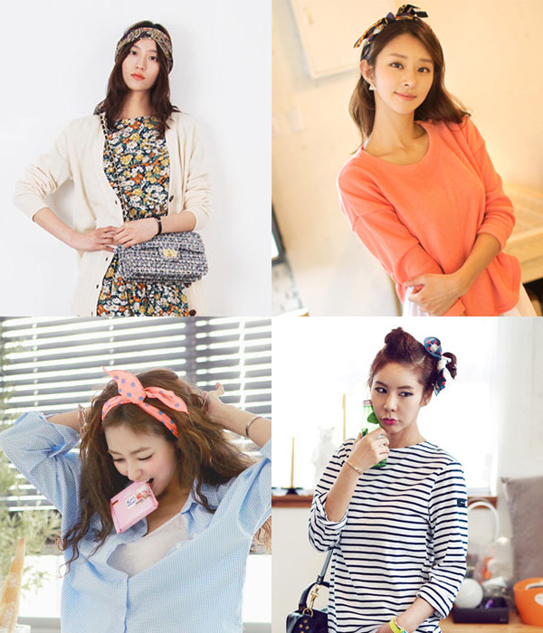 แฟชั่นผ้าโพกผม