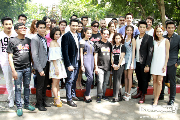บิ๊กเอ็ม ลิขิต ควง แจม  ปาณิชดา นำทีมบวงสรวงละครจับกัง