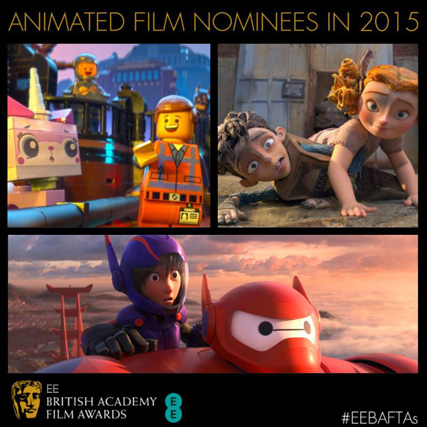 หนังเข้าชิงรางวัล BAFTA 2015