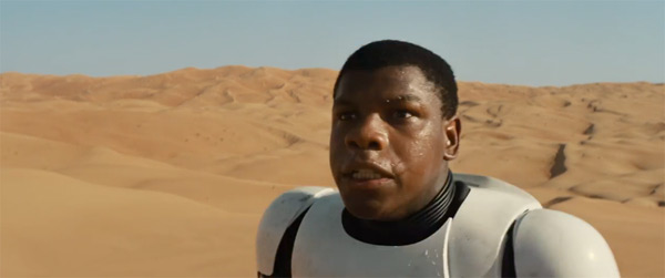 ตัวอย่างแรก Star Wars : The Force Awakens 