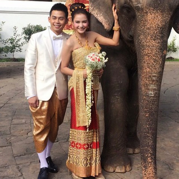 ชุดแต่งงานกระแต 