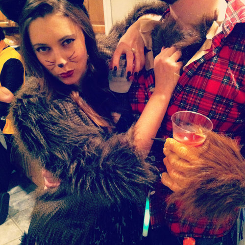 คู่รัก ชุดฮาโลวีน