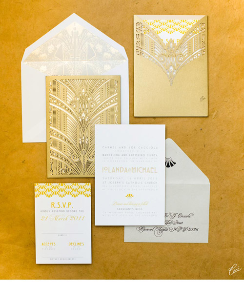 การ์ดแต่งงานเลเซอร์คัท