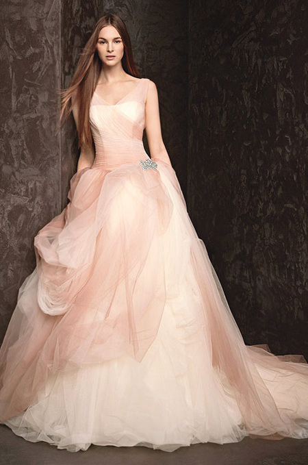 blush weddingdress