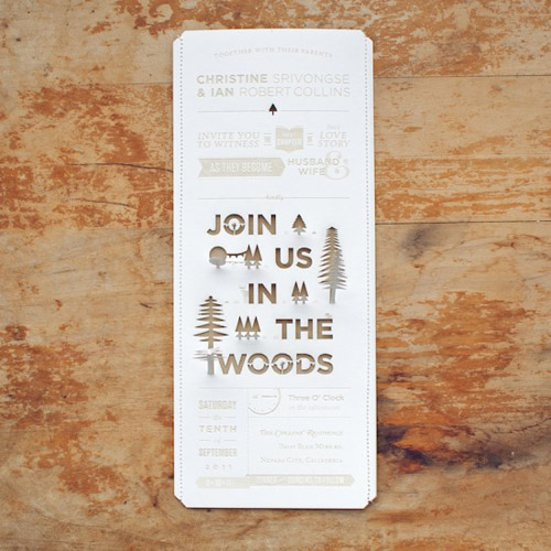 การ์ดแต่งงานเลเซอร์คัท