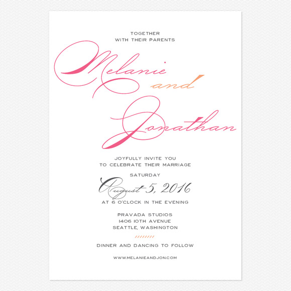 wedding invitations