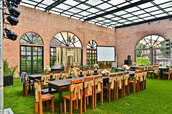 wedding garden