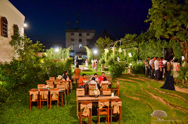 wedding garden