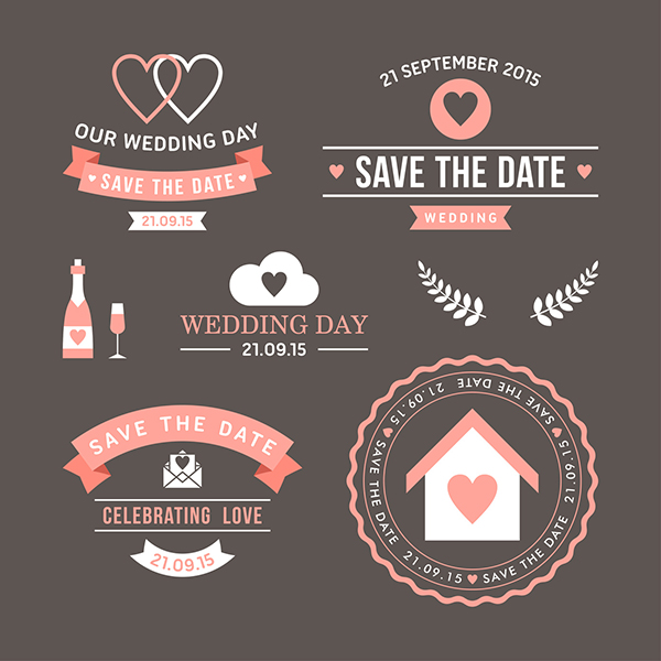 logo wedding