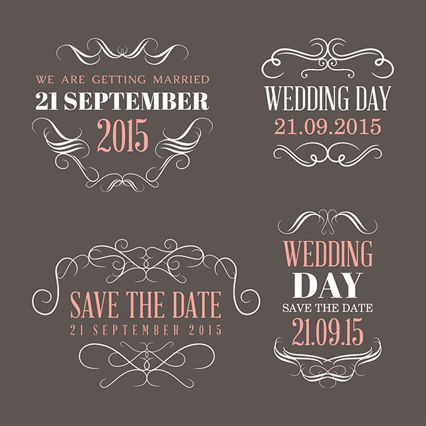 logo wedding