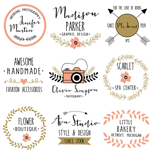 logo wedding