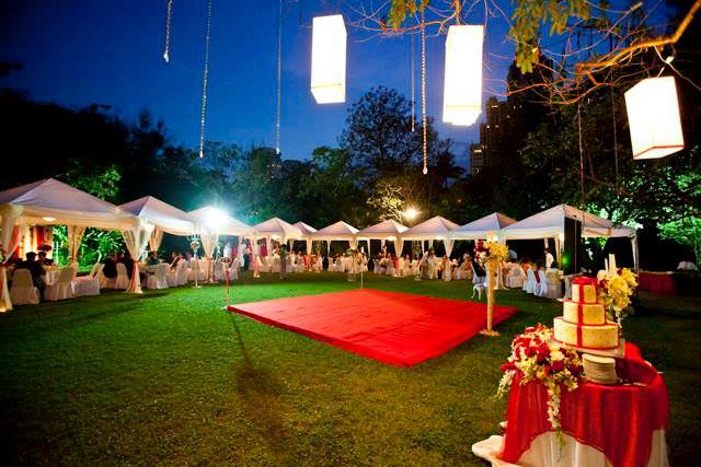 wedding garden