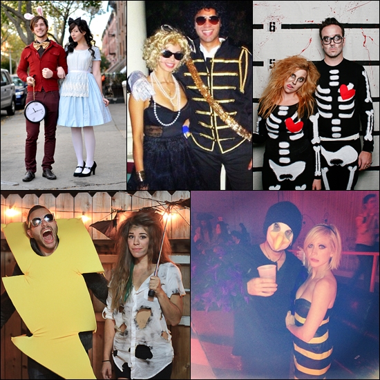 คู่รัก ชุดฮาโลวีน