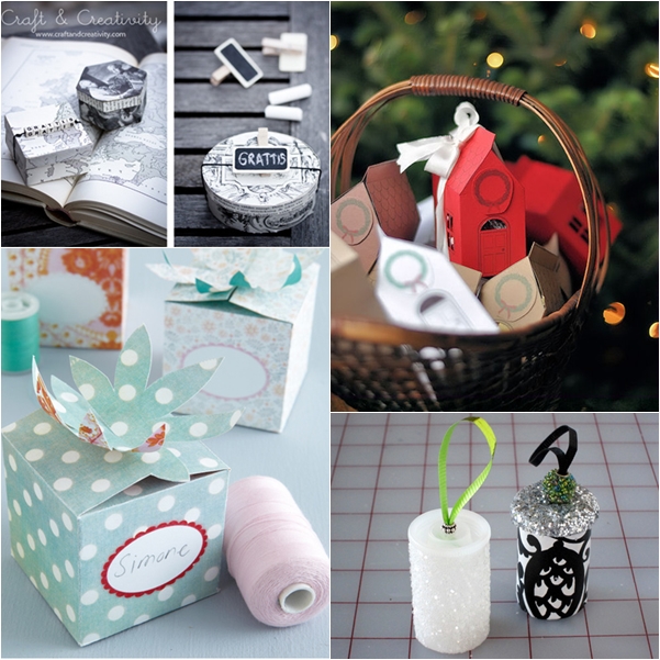 ห่อของขวัญปีใหม่แบบ D.I.Y. 