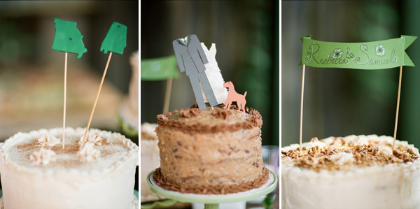 green-blue themes wedding