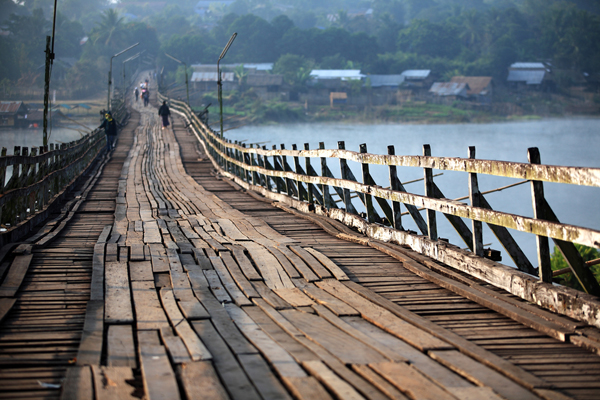 สะพานมอญ สังขละบุรี