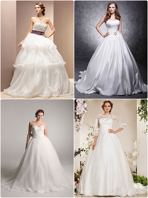 ชุดแต่งงานทรงบอลกาวน์