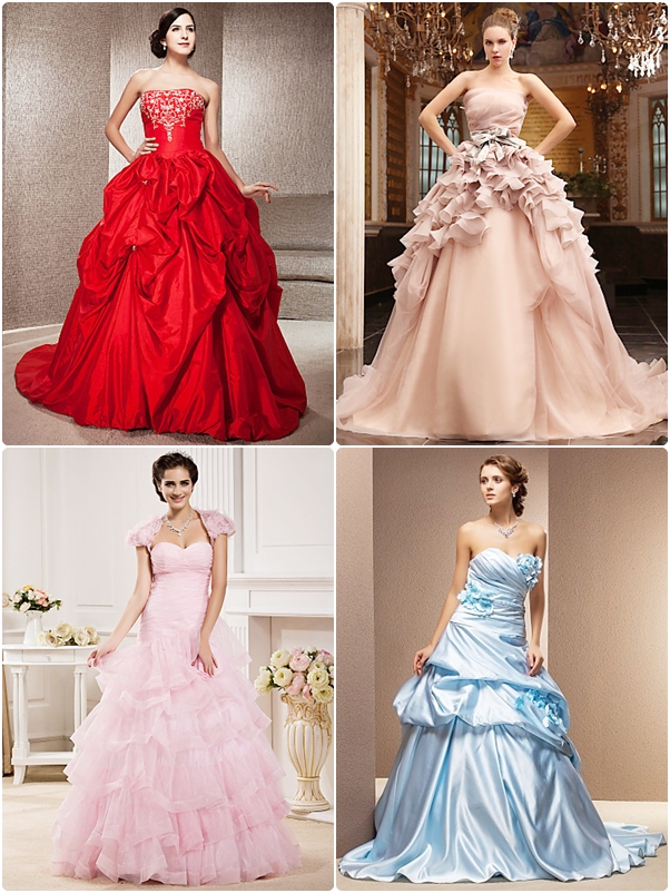 ชุดแต่งงานทรงบอลกาวน์