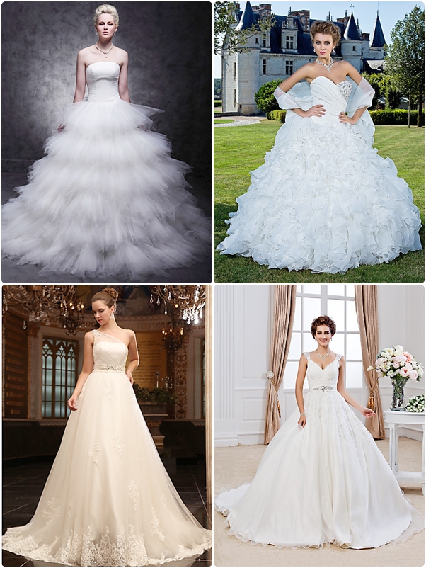 ชุดแต่งงานทรงบอลกาวน์