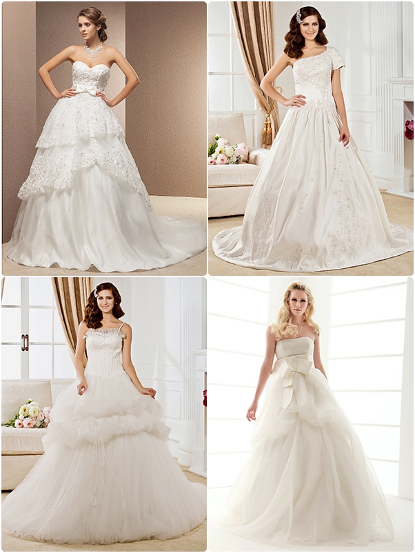 ชุดแต่งงานทรงบอลกาวน์ 