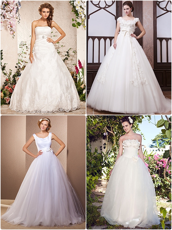 ชุดแต่งงานทรงบอลกาวน์