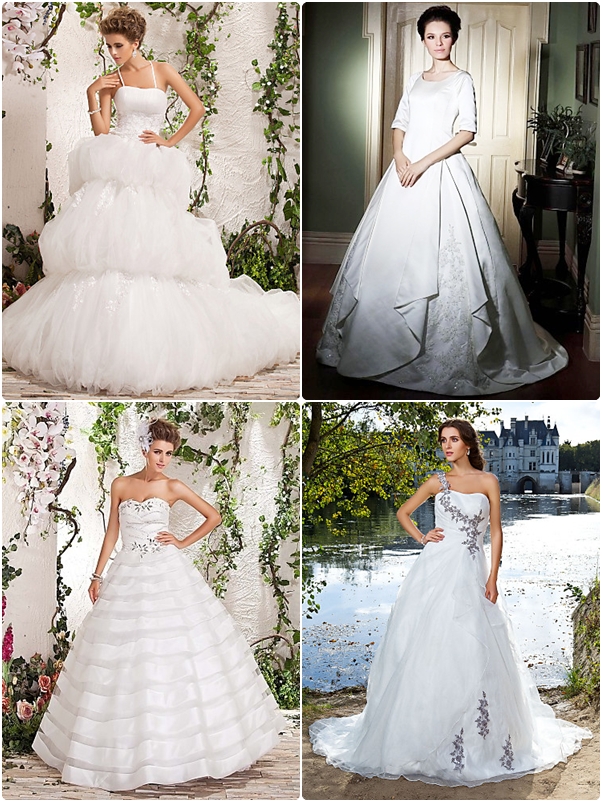 ชุดแต่งงานทรงบอลกาวน์