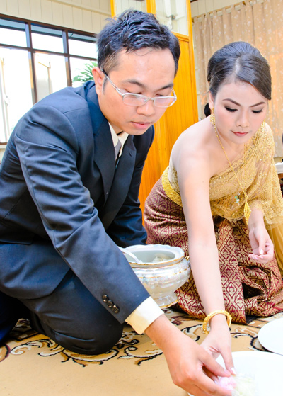 พิธีแต่งงานแบบเรียบง่าย