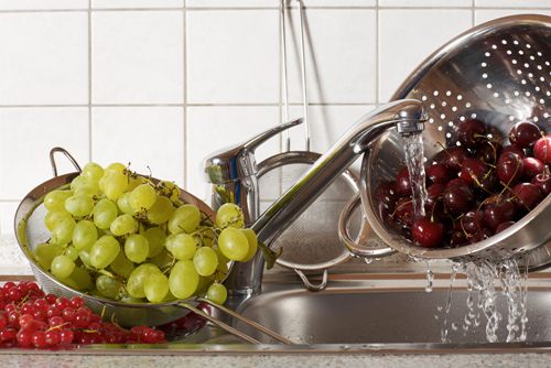 ล้างผลไม้