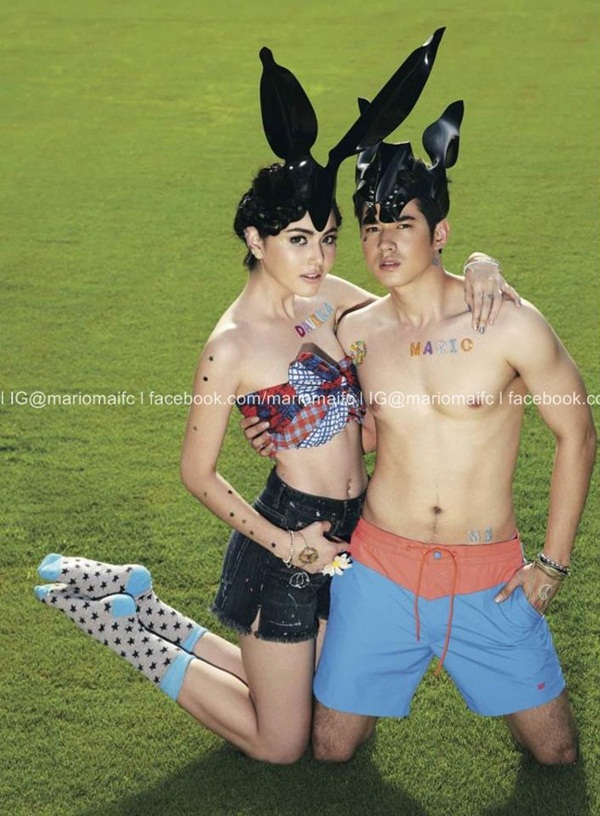 มาริโอ้-ใหม่ ดาวิกา ถ่ายแฟชั่นสุดสวีท นิตยสาร IMAGE