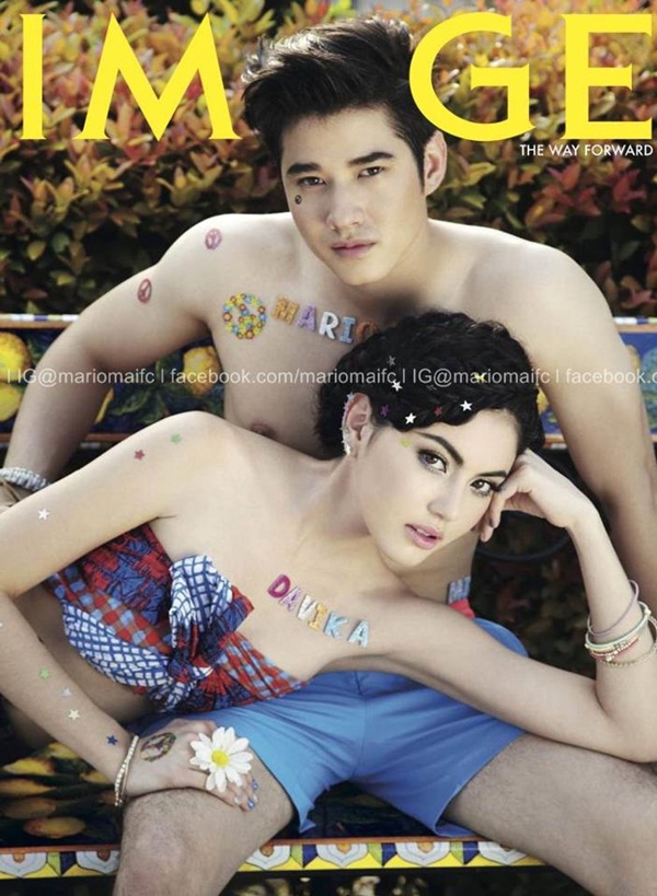 มาริโอ้-ใหม่ ดาวิกา ถ่ายแฟชั่นสุดสวีท นิตยสาร IMAGE