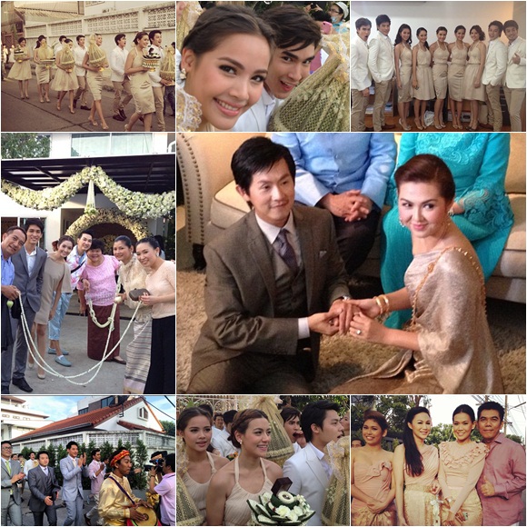 งานแต่งจ๋า ยศสินี ณ นคร  เปิ้ล ณัฐบูร  