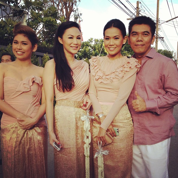 งานแต่งจ๋า ยศสินี ณ นคร  เปิ้ล ณัฐบูร  