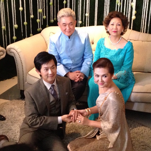 งานแต่งจ๋า ยศสินี ณ นคร  เปิ้ล ณัฐบูร  