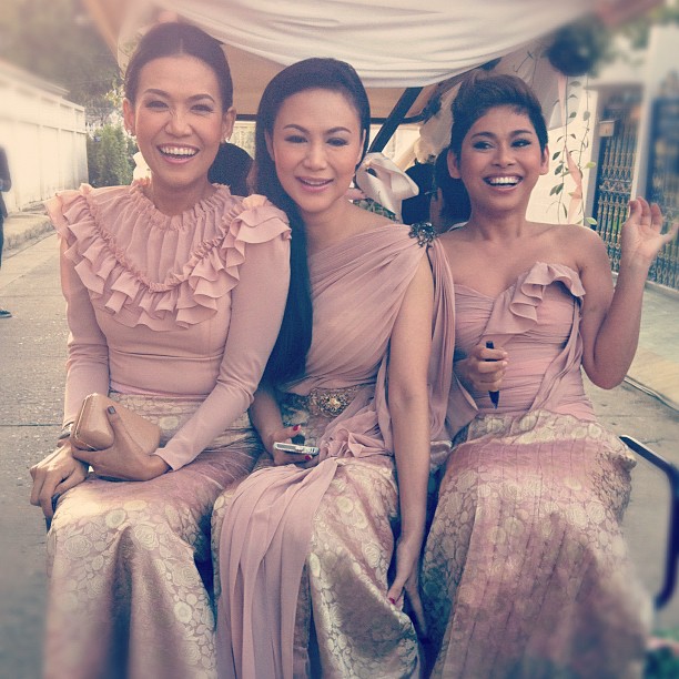 งานแต่งจ๋า ยศสินี ณ นคร  เปิ้ล ณัฐบูร  