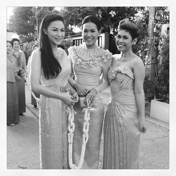 งานแต่งจ๋า ยศสินี ณ นคร  เปิ้ล ณัฐบูร  