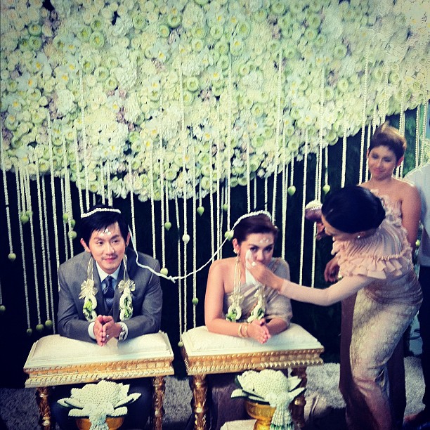 งานแต่งจ๋า ยศสินี ณ นคร  เปิ้ล ณัฐบูร