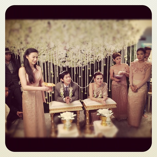 งานแต่งจ๋า ยศสินี ณ นคร  เปิ้ล ณัฐบูร