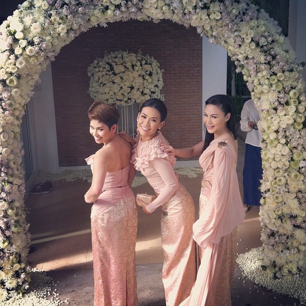 งานแต่งจ๋า ยศสินี ณ นคร  เปิ้ล ณัฐบูร  