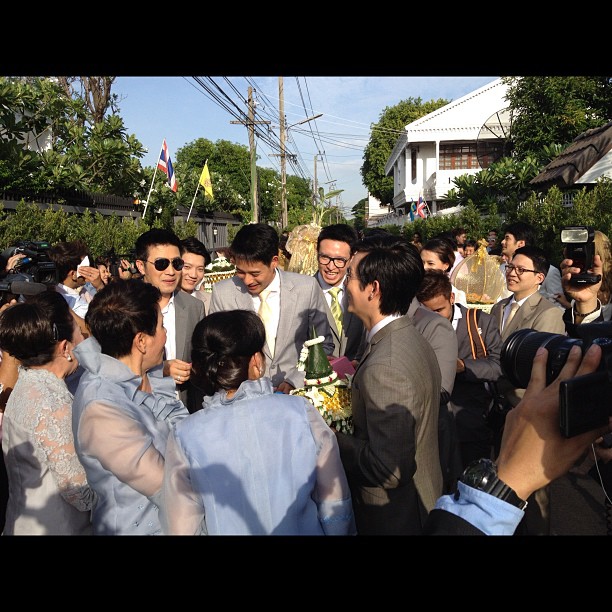 งานแต่งจ๋า ยศสินี ณ นคร  เปิ้ล ณัฐบูร  