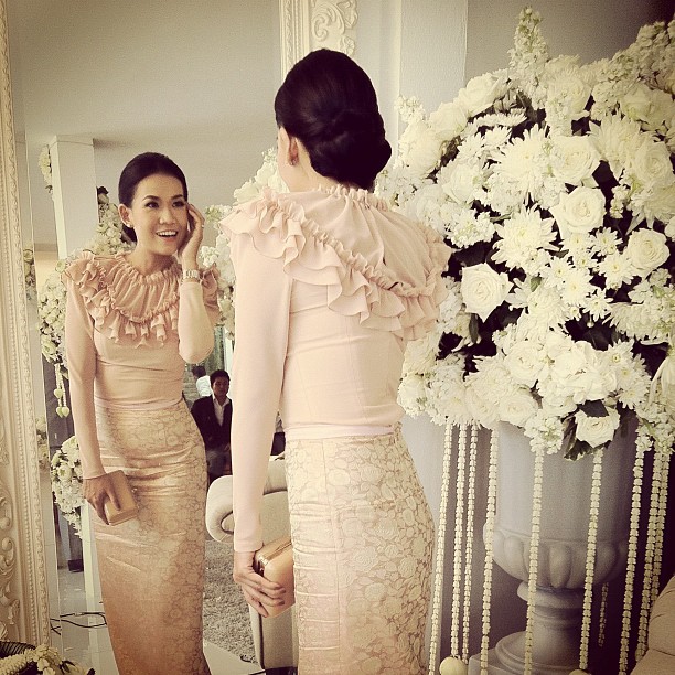 งานแต่งจ๋า ยศสินี ณ นคร  เปิ้ล ณัฐบูร