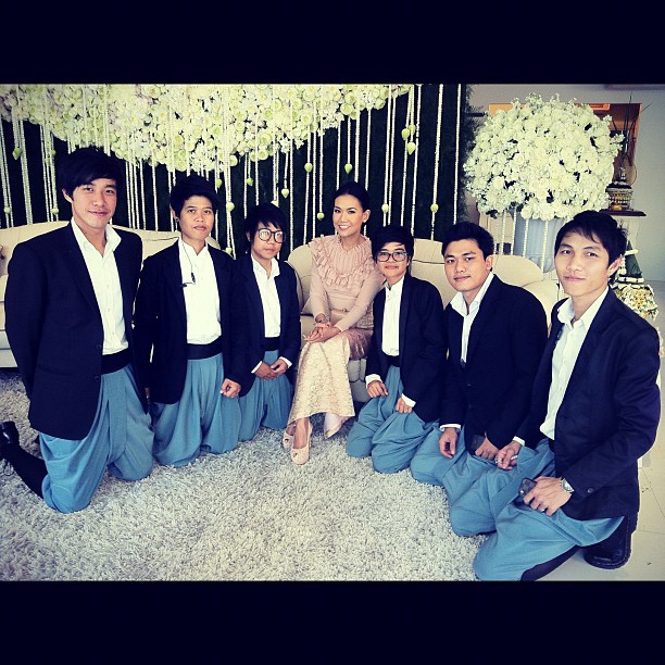 งานแต่งจ๋า ยศสินี ณ นคร  เปิ้ล ณัฐบูร