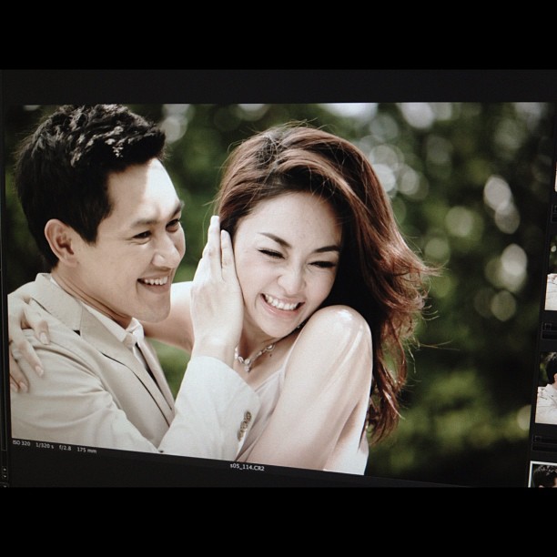 เผยภาพพรีเวดดิ้ง เป้ย-ป๊อบ หวานซะ!