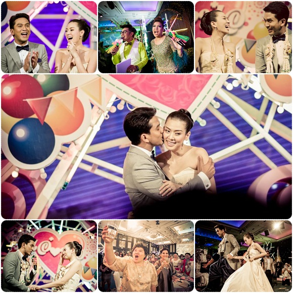 ชมเต็ม ๆ ภาพงานแต่ง ป๋อ-เอ๋ ในฉบับหวานปนฮา