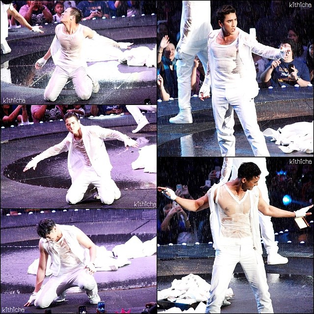 ณเดชน์ กับเสื้อขาวซีทรู บางจ๋อยเห็นทะลุทุกองศา !!