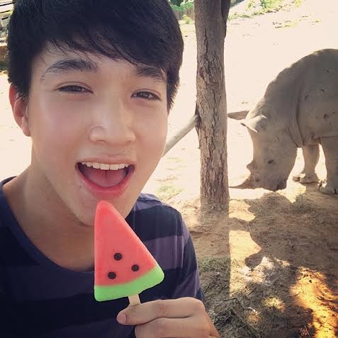 ริท เดอะสตาร์ เที่ยวสวนสัตว์ขอนแก่น โพสต์ภาพคู่แรด น่ารักอ่ะ