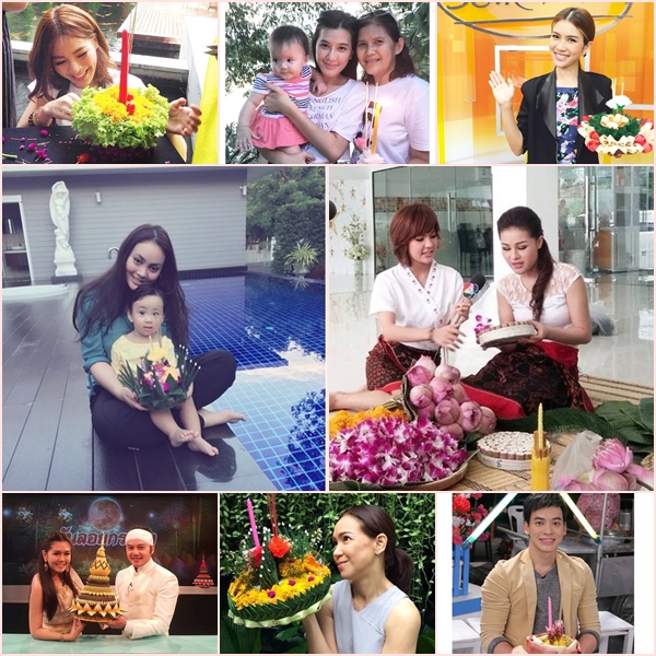 ดาราลอยกระทง 2557